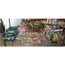 Shelf Lot of Star Trek Toys