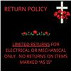 Image 1 : RETURN POLICY