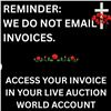 Image 1 : WE DO NOT EMAIL INVOICES