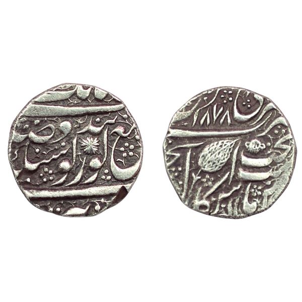 Sikh Empire, Ranjit Singh, Silver Rupee, 10.86gm, Amritsar Mint, VS 1878.