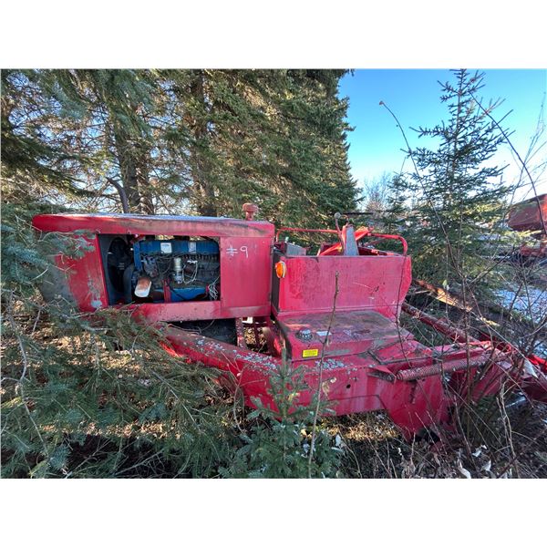 Versatile swather sold for parts