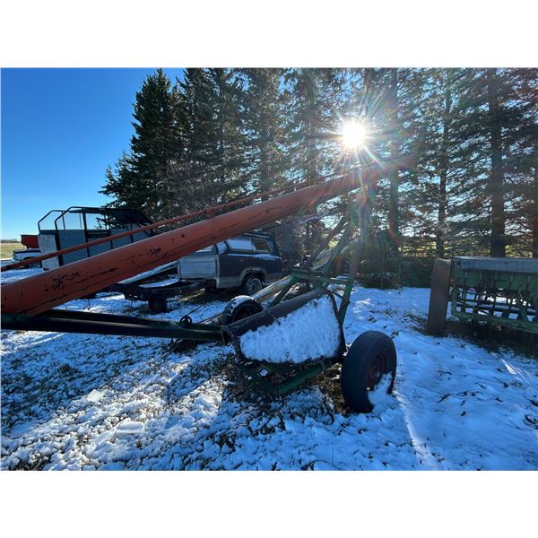 Red auger, sold for parts