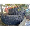 Image 1 : Two large drag tires