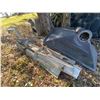 Image 1 : Orange Hyd. Brake trailer axle, black hopper, running boards, heater