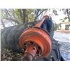 Image 7 : Orange Hyd. Brake trailer axle, black hopper, running boards, heater
