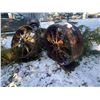Image 3 : 4- Tractor steel wheels