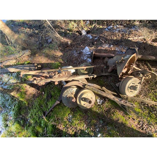 Antique car parts