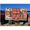 Image 7 : International cab over, load start CO-1800 single axle c/w wooden grain box, parts included, engine 