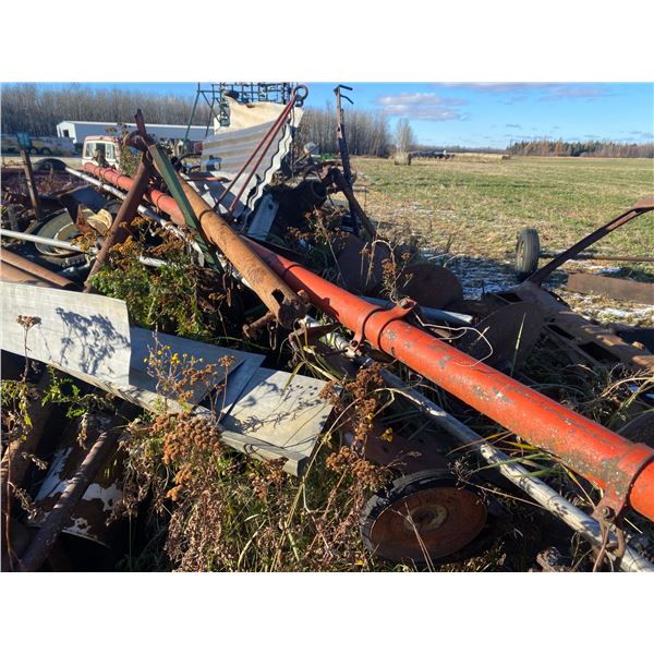 Large scrap pile