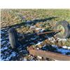 Image 1 : Axle c/w tires & pindle hitch, trailer hitch