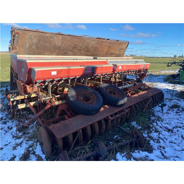 Melroe seed drill & truck deck