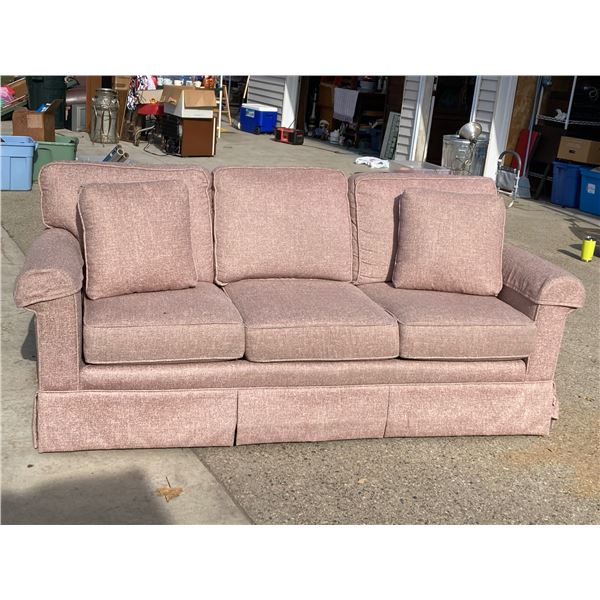 TRADITIONAL THREE-SEAT UPHOLSTERED SOFA