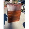 Image 1 : VINTAGE DROP-FRONT SECRETARY DESK