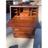 Image 2 : VINTAGE DROP-FRONT SECRETARY DESK