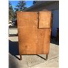 Image 12 : ANTIQUE OAK SIDE-BY-SIDE CHIFFOROBE (OR GENTLEMAN'S CHIFFONIER/WARDROBE)