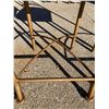 Image 10 : METAL BAR STOOLS, GOLD FINISH; SET OF FOUR