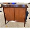 Image 1 : VINTAGE MID-CENTURY MODERN WOODEN CABINET
