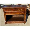 Image 1 : ANTIQUE WOOD SIDE TABLE OR NIGHTSTAND