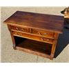 Image 2 : ANTIQUE WOOD SIDE TABLE OR NIGHTSTAND