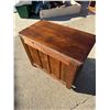 Image 7 : ANTIQUE WOOD SIDE TABLE OR NIGHTSTAND