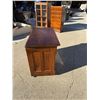 Image 8 : ANTIQUE WOOD SIDE TABLE OR NIGHTSTAND