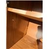 Image 5 : DISPLAY AND STORAGE CABINET AND 4-SHELF BOOKCASE