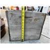 Image 14 : WOOD STATUE, BOXES, AND DIVIDER