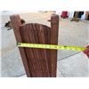 Image 16 : WOOD STATUE, BOXES, AND DIVIDER