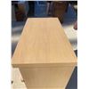 Image 2 : MID-CENTURY MODERN BLONDE VERTICAL HIGHBOY