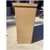 Image 3 : MID-CENTURY MODERN BLONDE VERTICAL HIGHBOY