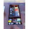 Image 11 : VINTAGE SEARS KENMORE ELECTRIC SEWING MACHINE HOUSED INSIDE A WOODEN DROP-LEAF CABINET DESK
