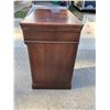 Image 6 : VINTAGE SEARS KENMORE ELECTRIC SEWING MACHINE HOUSED INSIDE A WOODEN DROP-LEAF CABINET DESK