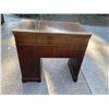 Image 8 : VINTAGE SEARS KENMORE ELECTRIC SEWING MACHINE HOUSED INSIDE A WOODEN DROP-LEAF CABINET DESK