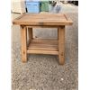 Image 11 : WOOD FILE CABINET AND STOOL
