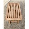 Image 12 : WOOD FILE CABINET AND STOOL