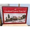 Image 1 : VINTAGE GREATLAND EXPRESS BATTERY-POWERED G-SCALE TRAIN SET MADE BY NEW BRIGHT