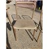 Image 6 : VINTAGE HAMILTON COSCO FOLDING CHAIRS AND MATCHING TABLES