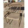 Image 7 : VINTAGE HAMILTON COSCO FOLDING CHAIRS AND MATCHING TABLES