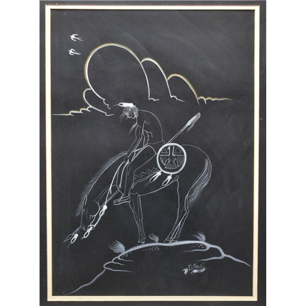 NAVAJO PAINTING (DENNIS TOM NEZ)