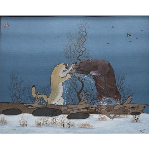 NAVAJO PAINTING (BEATIN YAZZ)