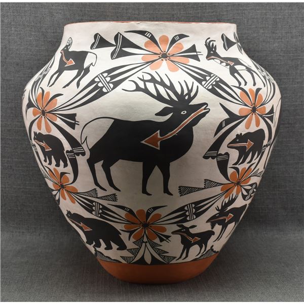 ACOMA POTTERY OLLA (R. ANTONIO)