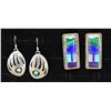 Image 2 : SIX PAIR OF NAVAJO EARRINGS