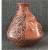 Image 4 : MATA ORTIZ POTTERY EFFIGY VASE (CAYMELA RIOS)