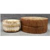 Image 3 : TWO WOODLANDS BIRCHBARK CONTAINERS