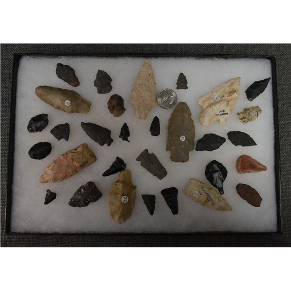 COLLECTION OF MIDWEST ARROWHEADS