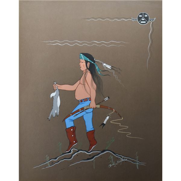 NAVAJO PAINTING (HARRY CLAY)
