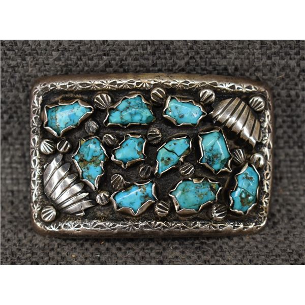 NAVAJO BELT BUCKLE