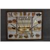 Image 1 : NAVAJO DYE CHART AND SAMPLER ON LOOM