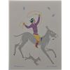 Image 1 : NAVAJO PAINTING (HARRISON BEGAY)