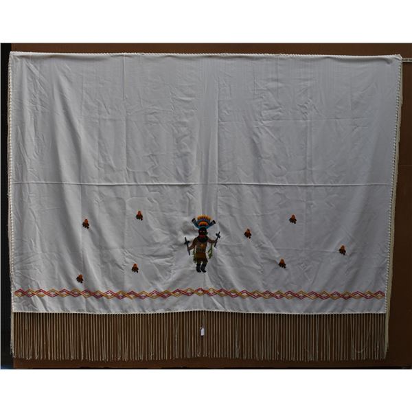 EMBROIDERED TABLE COVER